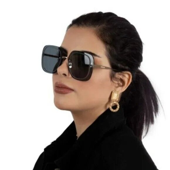 NEW DIOR ULTRADIOR SU B0A0 GOLD SMOKE WOMEN SUNGLASSES DIOR - Picture 1 of 12
